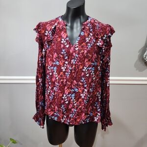 Madewell Multicolor Floral Blouse